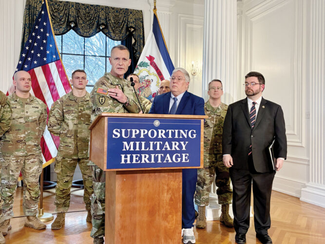Morrisey praises work of West Virginia National Guard, Veterans Assistance